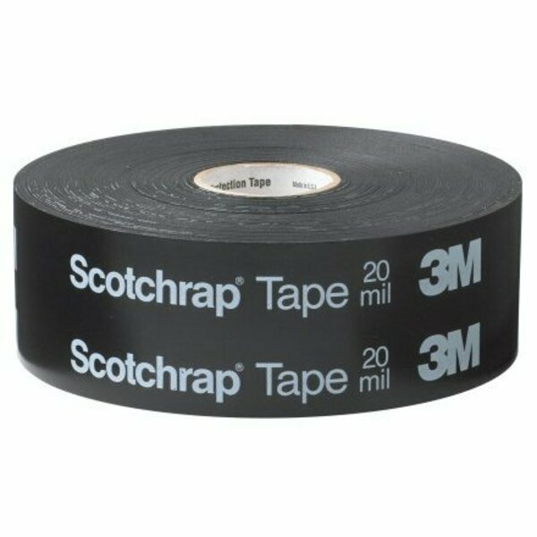 Bsc Preferred 2'' x 100' Black 3M 51 Scotchwrap Corrosion Protection Tape, 12PK S-20338